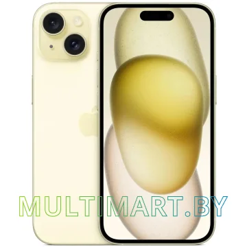 Смартфон Apple iPhone 15 256GB Dual SIM (желтый)